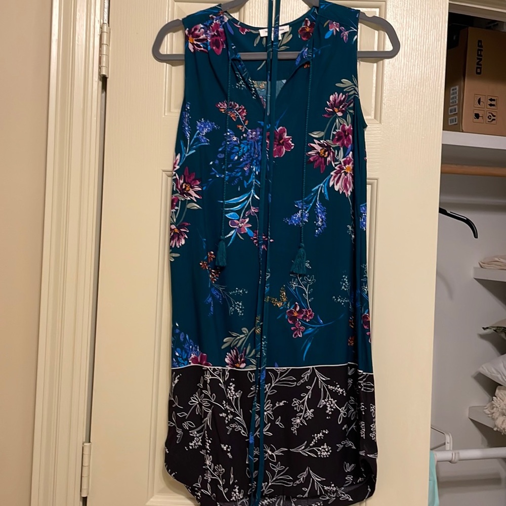 Fun floral beach dress